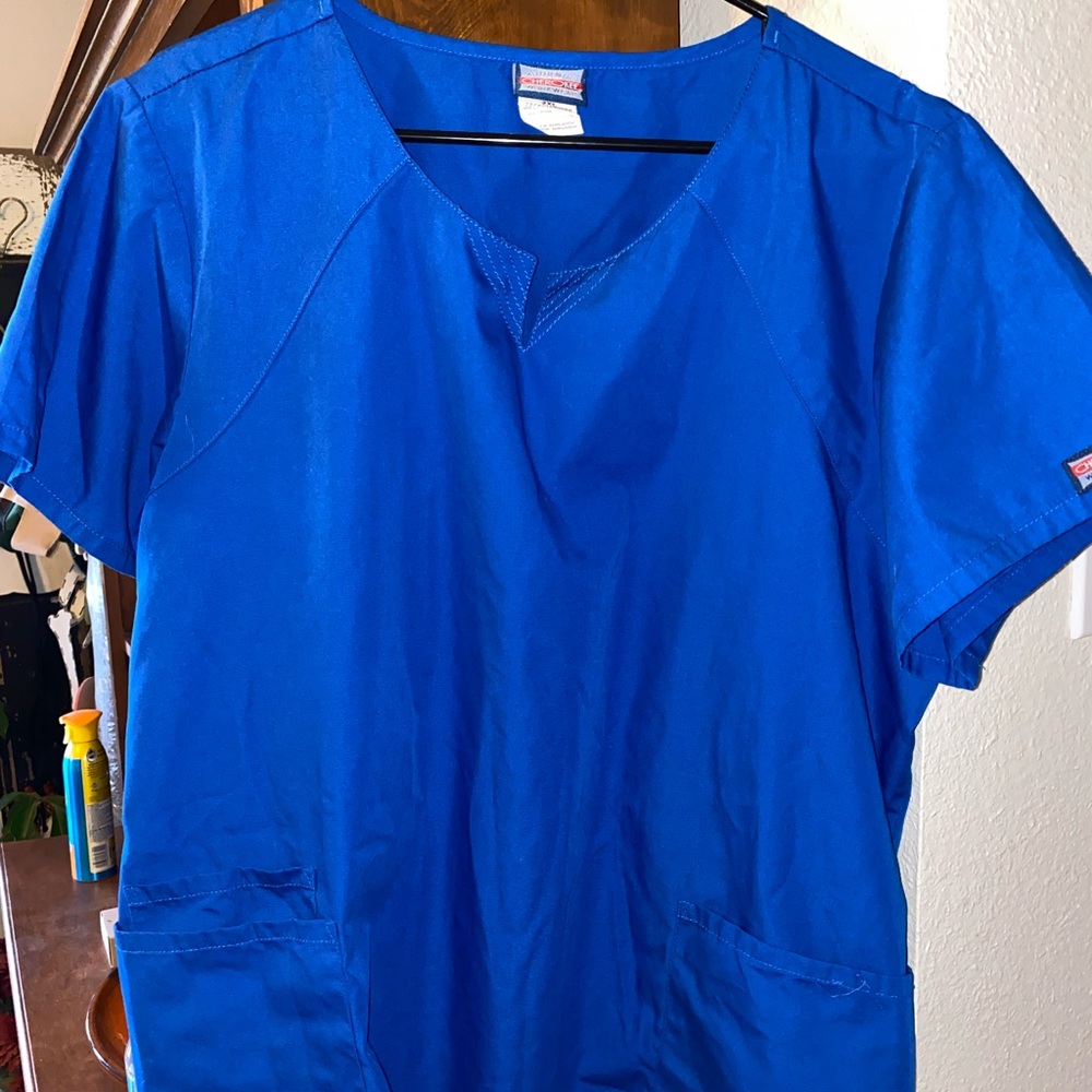 2XL Blue Cherokee Scrubs